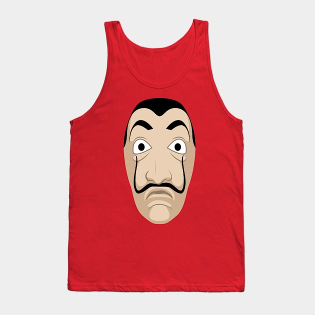 Dali Mask Tank Top by akawork280